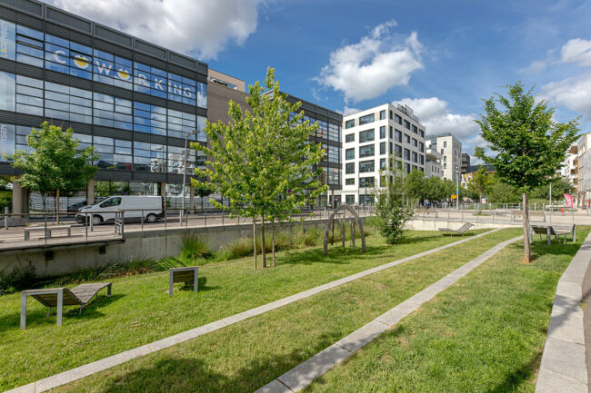 Luciline-Rives de Seine Rouen Normandie Aménagement Stationnement RNAS