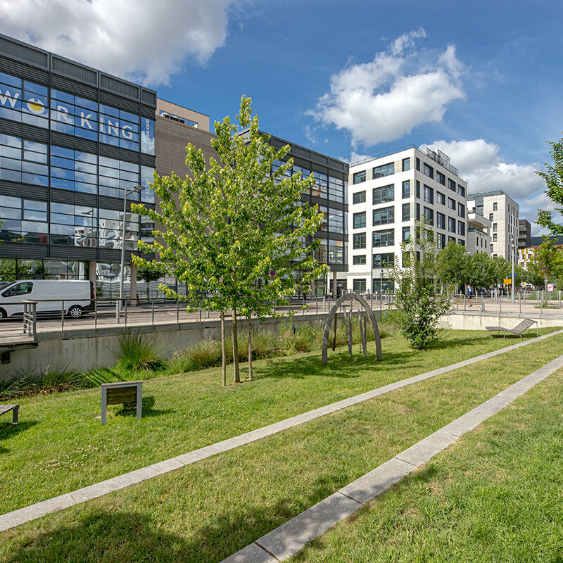Luciline-Rives de Seine Rouen Normandie Aménagement Stationnement RNAS