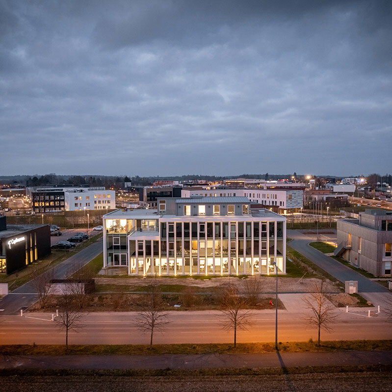 Parc de la Ronce Développement économique sur les communes de Bois-Guillaume, Fontaine-sous-Préaux, Isneauville, Saint-Martin-du-Vivier Rouen Normandie Aménagement Stationnement RNAS