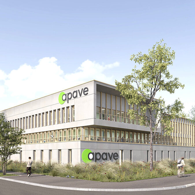 Parc de la Ronce Siège Régional de l’APAVE Rouen Normandie Aménagement Stationnement RNAS Parc de la Ronce Siège Régional de l'APAVE Rouen Normandie Aménagement Stationnement RNAS