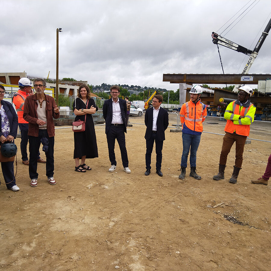 Rouen Flaubert Pont Niki de Saint-Phalle Rouen Normandie Aménagement Stationnement RNAS Rouen Flaubert Pont Niki de Saint-Phalle Rouen Normandie Aménagement Stationnement RNAS