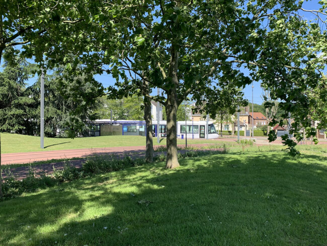 Parc Elisa Lemonnier Rouen Normandie Aménagement Stationnement RNAS