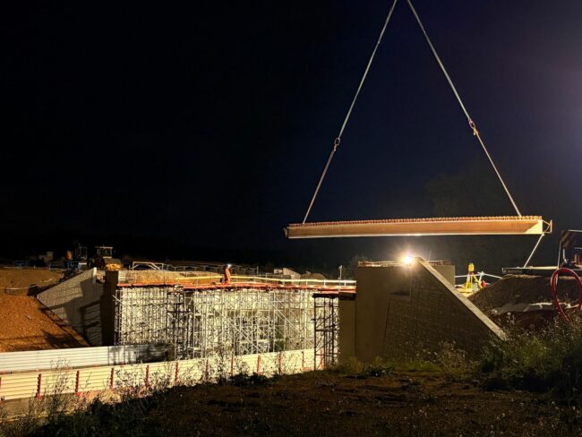 La Ronce Chantier de nuit parc de la Ronce